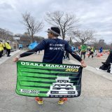 42.195㎞  #大阪マラソン #ランニング #ランプラ  最高に楽しかったよー 友達や、ラン友に沢山出会えて、とても想い出に残る大会でした。  これからも走る事は決して辞めません。  あっ、ビールは終了後、しっかり頂きましたとさ
