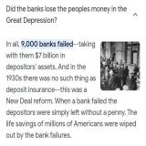 1) You must see that #cryptocurrency like #Bitcoin &amp; #Ethereum are great places to store your $ while profiting greatly over the next 5 years or longer.  Keep money in banks and take the chance of losing every penny again. The #FDIC only backs $2
