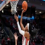 Ohio State defeats Michigan for the third time this season, 81-79, and advances to the Big Ten Tournament semifinals, where the Buckeyes will face top-seeded Indiana.