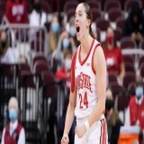 Taylor Mikesell will join Kelsey Mitchell in Indiana as the Indiana Fever select her with the first pick of the second round in the WNBA draft.