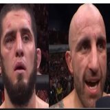 Khabib fan:  You want to know how dominate khabib was?  Take a look at his face vs his opponents face.. facts!   Meanwhile:  #ufc #mma #volk #khabib #UFC284