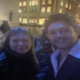 Niall with a fan tonight in the UK  @FINEINFRARED