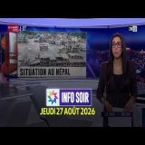 Info Soir : Jeudi 27 Août 2026