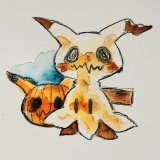 ミミッキュがこちらを見ている #Pokemon  #ポケモンイラスト