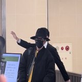 明日の信長祭りのために岐阜に登場したキムタク。 かっけぇ  #木村拓哉  #キムタク  #信長まつり  #岐阜  #岐阜羽島駅