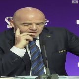 "We should be apologizing for the next 3,000 years before we start giving moral lessons to people."  FIFA President Gianni Infantino scolded critics of the World Cup being held in Qatar over the country's human rights record in wide-ranging presser. 