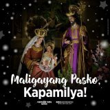 Pasko, Pasko, Pasko na namang muli!   Nawa'y manaig ang pagmamahalan sa kabila ng mga problema. Maligayang Pasko, Kapamilya!