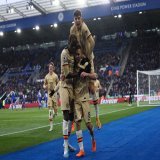 1-0 vs Leeds United  2-0 vs Borussia Dortmund  3-1 vs Leicester City  Three wins in a row. A perfect week for #Chelsea and Graham Potter!