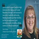Please welcome Jackie Hidalgo, our College &amp; Career Readiness Advisor (CCRA)! We will share Ms. Hidalgo with @HHS_Canes &amp; she will play a vital role to ensure students meet graduation requirements in terms of college, career, &amp; military r