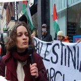 #Manchester activists occupied food retailer Pret A Manger's headquarters to protest its complicity in #IsraeliOccupation  and its plans to set up 40 stores in this apartheid regime.  #IsraeliApartheid  #IsraeliCrimes