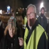 Courage starts by STANDING UP   Brave Irish mother and grandmother speaks out during tonight's protest against the ILLEGAL INVASION of fighting age men in COOKSTOWN Ireland  Full video here