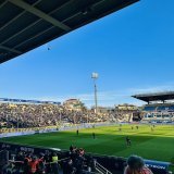 Match day three in   FT: Parma 2-0 Genoa. Incredible atmosphere, and Buffon in real life   #ParmaGenoa #SerieB #Italy @ParmaCalcio_en