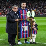 700 ظهور والعد لسيرجيو بوسكيتس بقميص برشلونة