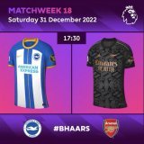 Confirmed: Arsenal will wear their black away kit to face Brighton tomorrow.  #afc