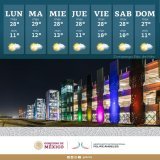 &iexcl;Buenos d&iacute;as! Excelente inicio de semana. Conoce el pron&oacute;stico del clima para esta semana. #Aeropuerto #AIFA #AeropuertoInternacionalFelipe&Aacute;ngeles #Felipe&Aacute;ngeles #Clima #Pron&oacute;stico #Febrero #Zumpango #FelizLun