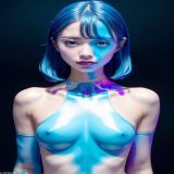 blue #AIart #Chilled_re_generic #ChilloutMix #stablediffusion #AIArtwork #aiphotography #AIgravure #AIグラビア