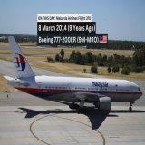 | ???????? ???????????????? ???????????? (????????????????): Malaysia Airlines Flight 370 disappears while en route to Beijing, China from Kuala Lumpur, Malaysia, with 239 on board. It is presumed the aircraft crashed in the southern part of the Indi