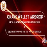 Okane Wallet #Airdrop  Reward: Up to $3 worth of OKN + $1500 worth of OKN referral pool   Start the airdrop bot:    Do the tasks on the bot &amp; submit your data.   Details:   #Airdrops #Bitcoin #AirdropDet #OkaneWallet
