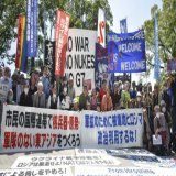 「G7、広島で終わらせよう」　原爆ドーム前で抗議集会 #SmartNews   意味の無い国際会議風の寄り合いは要らない