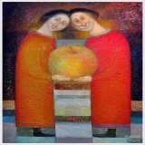 Художник Нико Херкеладзе Грузия 1953  Адам и Ева 2012 Предложение 2011 Долгая дорога жизни 2011 Золотая свадьба 2007