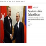 В издании Newsweek считают, что на турецких выборах победил Путин.  Выборы в Турции:  Путин vs Байден : 1:0