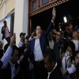 Exciting news from Guatemala:  "American interventions in 1954 and 1963 robbed Guatemalans of the legacy of their visionary leader Juan Jose Ar&eacute;valo. ...  Now, in a delicious twist, Ar&eacute;valo&rsquo;s son has picked up the fallen torch of 