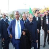 Le pr&eacute;sident de la CAF Patrice Motsepe est arriv&eacute; au stade 19 mai 1956 de Annaba pour assister au match Ouganda &amp; RDC .  #CHAN2023 #Marhaba #CHAN2022 #TotalEnergiesCHAN2022 #TotalEnergiesCHAN #الشان_في_بلاد_الشان #الشان #الجزائر #Al