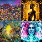Good morning my awesome friends, have a happy Friday and a great start into your weekend   Beijing - OE Crypto Artwork #15 - OE Autumn - OE Water of Beauty #5 - Elena - 3/5 Prices 1.25-2 $XTZ Links in comments    #NFTCommunity #tezoscommunity #nftcol