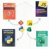 Complimentary PDF Book: Learn Python, JavaScript, Git and Excel.  Learn these for completely free.  You will get:  &rarr; Python PDF &rarr; JavaScript PDF &rarr; Git PDF &rarr; Excel PDF  To get it:  1. Like &amp; Reply &ldquo;book&rdquo; 2. Retweet 