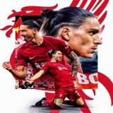 Darwin Nunez in his last 5 games for Liverpool this season;   vs. Everton  vs. Newcastle  vs. Real Madrid  vs. Wolves  vs. Manchester United  #LIVMUN|#MUFC|#LFC|#Liverpool