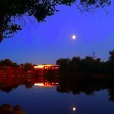 Good evening #goodevening #evening #lake #cafe #eveningsky #month #nature #naturephotography #naturelovers #naturelover #naturegeography #naturelove #lovenature #summerevening #naturevibes #instaevening #instanature #romantic #cozyevening #wonderfulp