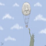 В небе над США замечен разведывательный воздушный шар. В Вашингтоне считают, что это китайский аэростат. В Пекине говорят об излишнем хайпе. У кого раньше лопнет терпение?