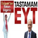 &Ouml;z&uuml;pak&rsquo;tan Bakan Bilgin&rsquo;e: Tastamam EYT   #TastamamEYT