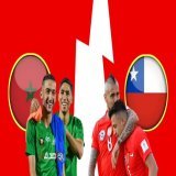 #المنتخب_الوطني، أبدع تفنن وإنتصر 2:0 على خصمه المنتخب التشيلي ، هذا هو منتخب أسود الأطلس .