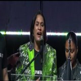 It's Lynn Forbes asking for a moment of silence for Tibz  #akamemorialservice
