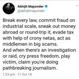 Found this on FB posted by Rakesh Srivastava Just to add to the point made in this tweet - If #RaghavBahl is clean, why did he settle a case of disclosure lapses with SEBI after paying over ₹31 lakh towards settlement charges?