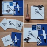 Morning #earlybiz little lino bird stamps are still available in shop - good selection of garden or seabirds !!! You can mix &amp; match any 3 across all stamps &amp; get a 20% Discount at the mo    #shopindie #UKGiftHour #ukgiftam #crafting #journal