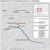 Ukrzaliznytsia plans to build a number of European routes to the border with Poland  Before the end of this year, the construction of the first Eurotrack from Lviv to the border in Ravi-Ruska (red on the map) should be completed, the Polish newspaper
