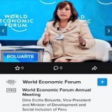 WEFПрезидент Перу Педро Кастильо пытался распустить Конгресс, но вместо этого получил импичмент и был арестован!  Вице-президент Дина Болуарте приведена к присяге.  /ВЭФ одобряет..