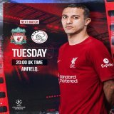 Liverpool back in action tomorrow night vs Ajax at ANFIELD