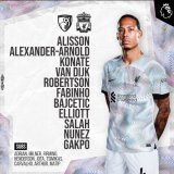 Liverpool team vs Bournemouth  #BOULIV