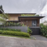 Often regarded as the &ldquo;screen house&rdquo;, this tropical #home in a private village in Quezon City, #Philippines was designed for a small family of 4 who wanted to achieve tropically responsive, relaxing, and bigger spaces.