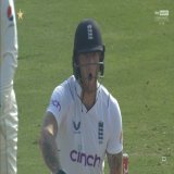 Simply WOW!! This expression of Ben Stokes is a proof of problematic unsolved mystery in the spin bowling of Abrar Ahmed! #PAKvENG