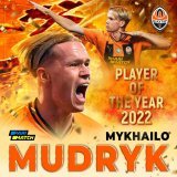 Shakhtar Donetsk have announced that their Player of the Year is Mykhailo Mudryk