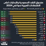\ud83d\uddbc بمعدل يبلغ 4%.. السعودية والإمارات بصدارة الاقتصادات العربية الأعلى نموا في 2024، ...