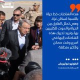 \ud83d\uddbc الأمين العام للأمم المتحدة أنطونيو غوتيريش من أمام معبر رفح: إدخال المساعدات هو...