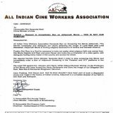 All India Cine Workers Association write to Prime Minister @narendramodi, requesting him to "stop screening the movie and immediately order a ban of #Adipurush screening in the theatres and OTT platforms in the future.   "We need FIR against Director