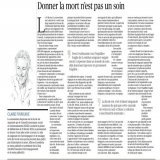#ConventionFinDeVie : "la #FinDeVie, c'est d'abord 50 nuances de gris, que cette cascade de votes en noir et blanc a r&eacute;duites &agrave; une binarit&eacute; sommaire".   Tribune de Claire Fourcade (@clairefourcade3) dans @Le_Figaro