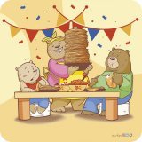 С маслом! Со сметаной! С икрой! С Масленицей, мои православные (и не очень) друзья! Февральские медведи желают вам сытной, короткой, но продуктивной недели. Только не переедайте.  #procreate #ipadPro #art #масленица