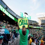 A&rsquo;s fans stage &lsquo;reverse boycott&rsquo; vs. Rays, pack Oakland Coliseum in protest of ownership #OaklandAthletics #Athletics #AthleticsBaseball #OaklandAs
